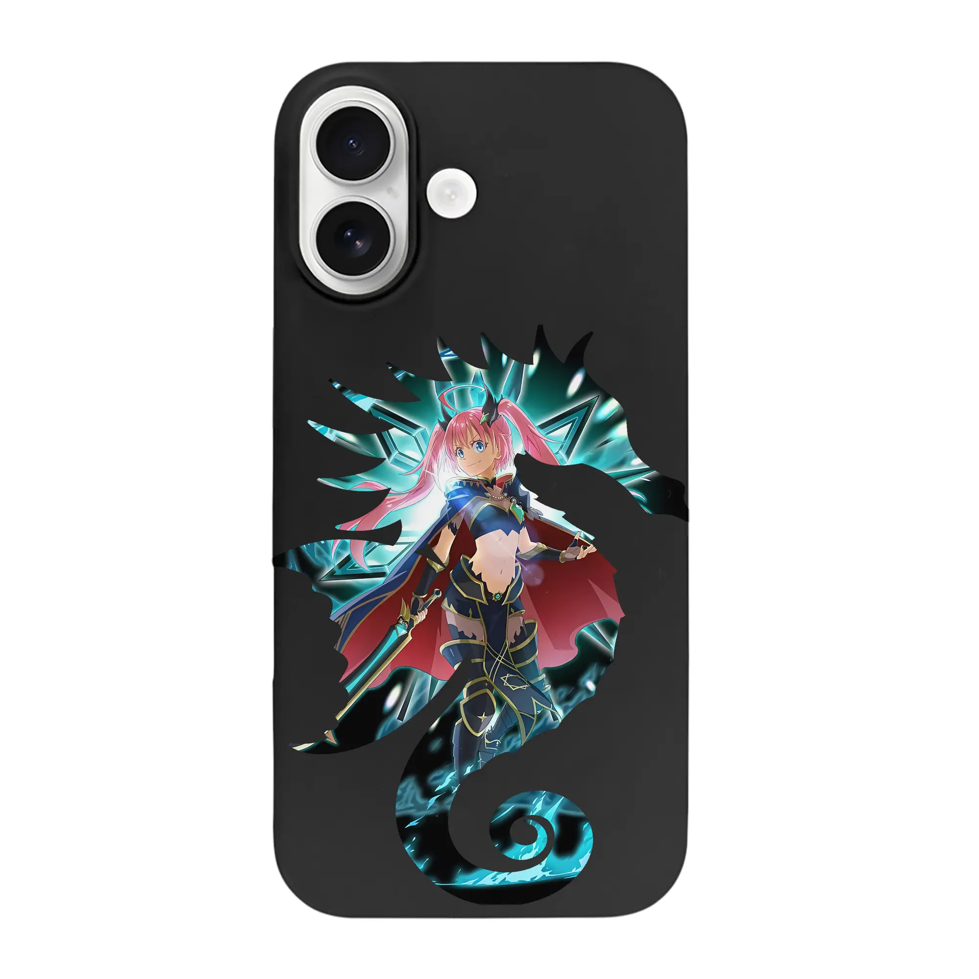 転生したらスライムだった件 グッズ,ミリム・ナーヴァ - iPhone 17 シリーズ シリコンケース 薄型 耐衝撃 指紋防止 ソフトタッチカバー 精密フィット 傷防止 保護ケース iPhone 17/17 Air/17 Pro/17 Pro Max 対応